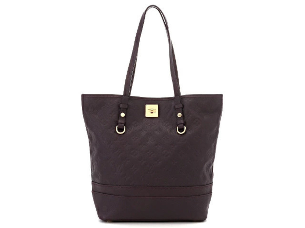 LOUIS VUITTON Monogram Empreinte Citadine Tote Bag Aube